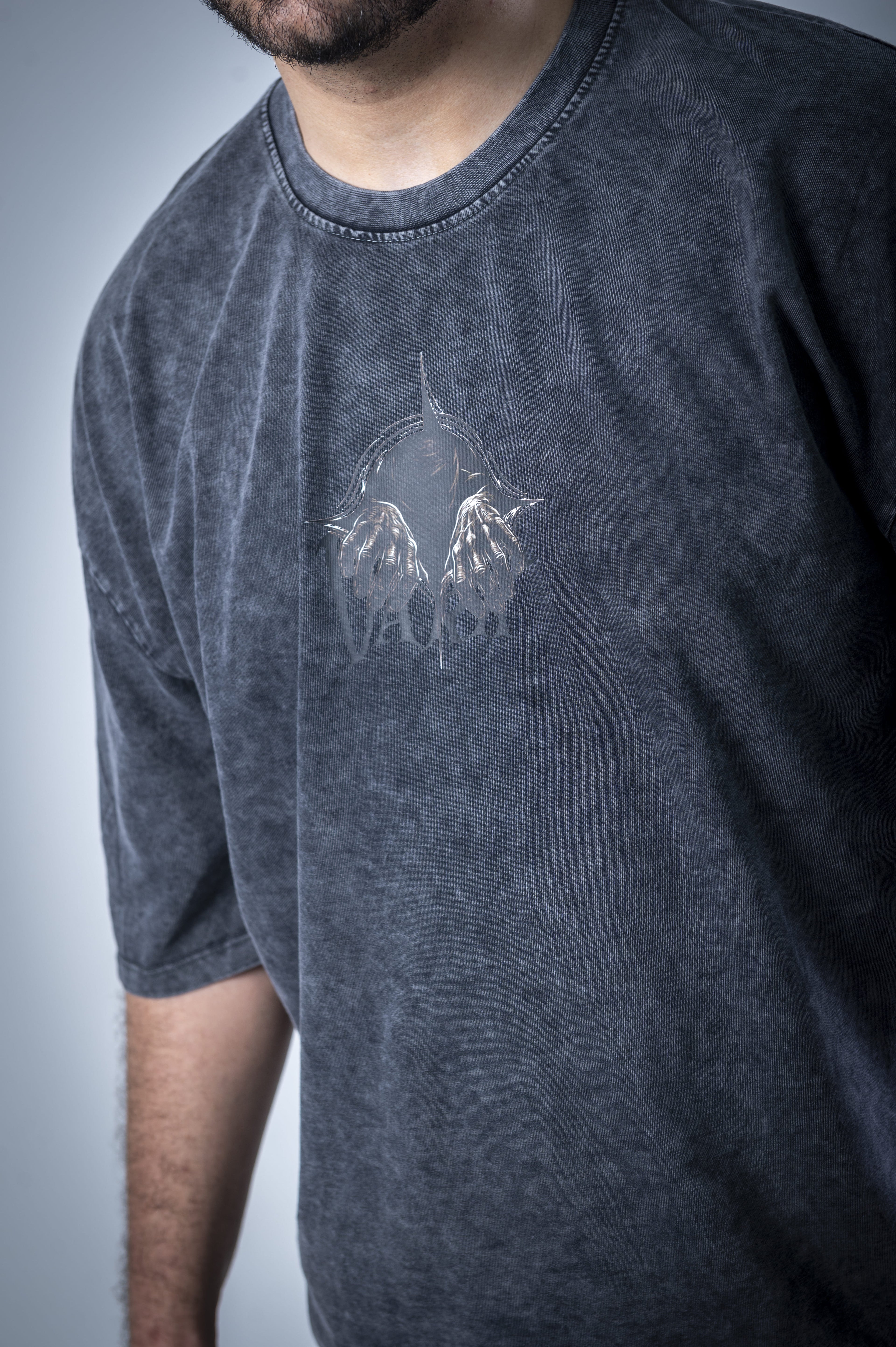 Dark T-shirt (Washed Black)