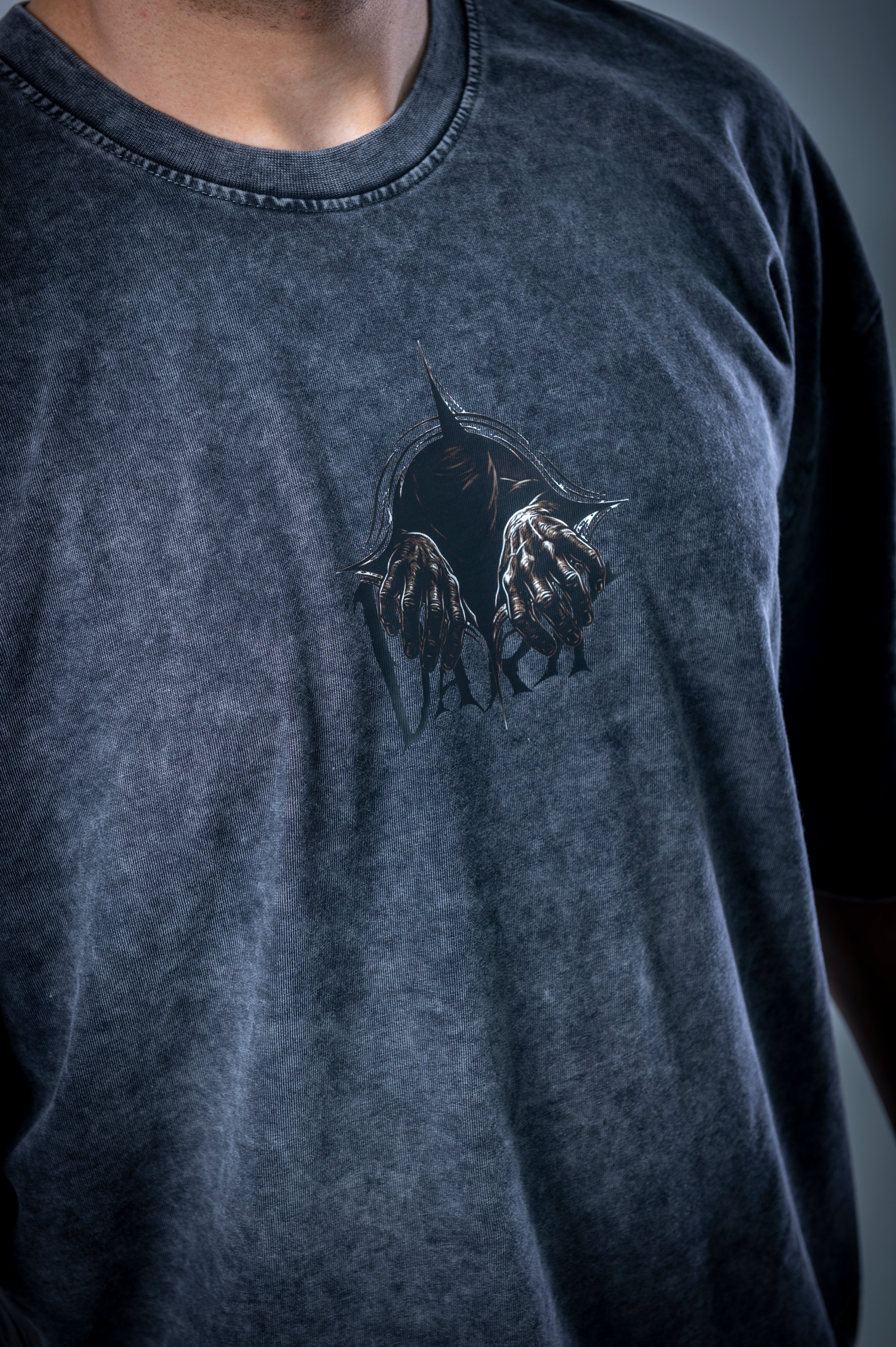 Dark T-shirt (Washed Black)