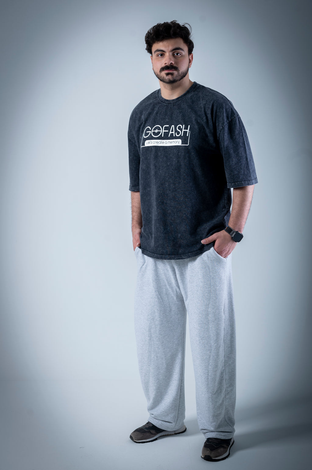 Gofash T-shirt (Washed Black)