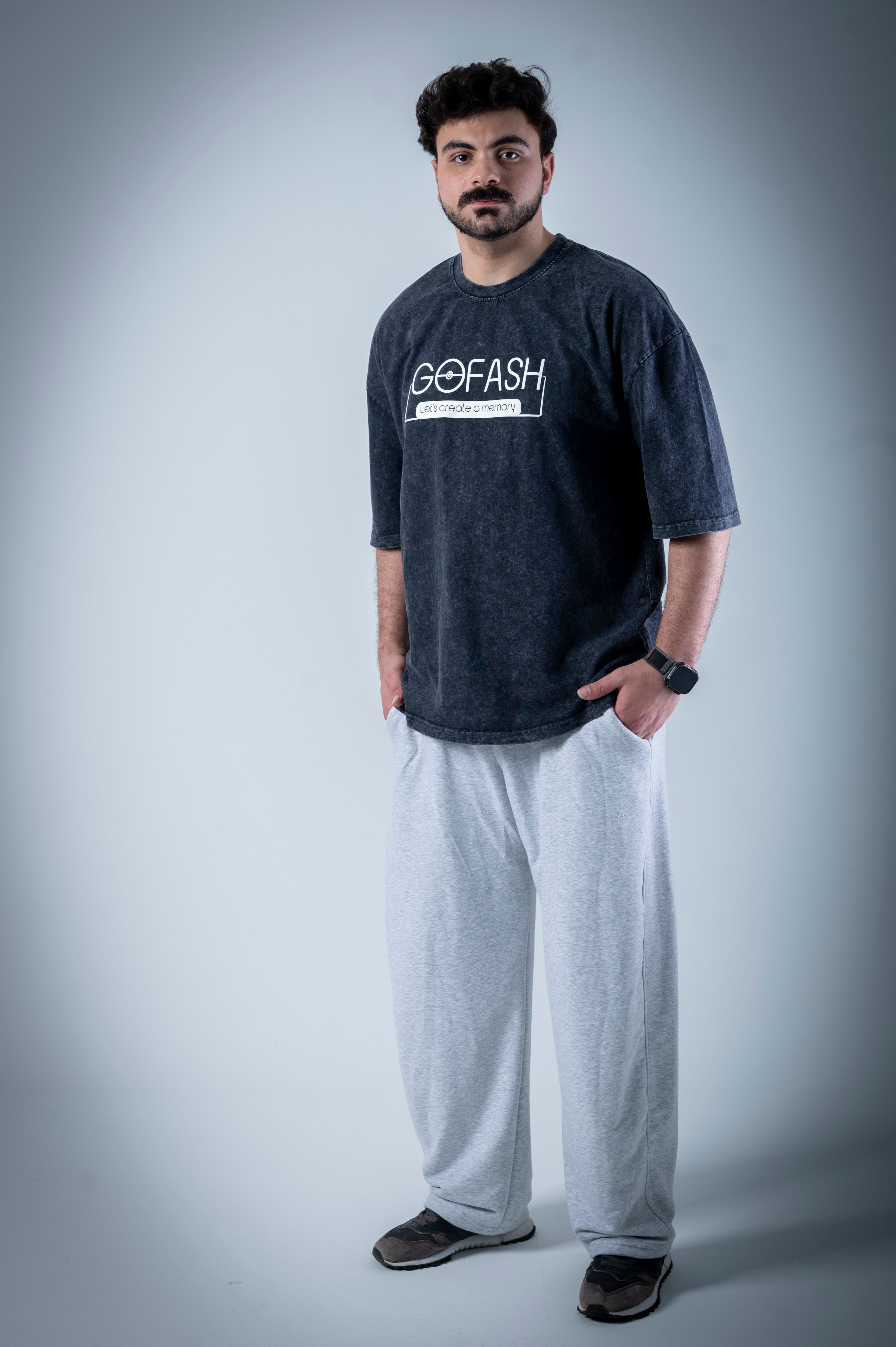 Gofash T-shirt (Washed Black)