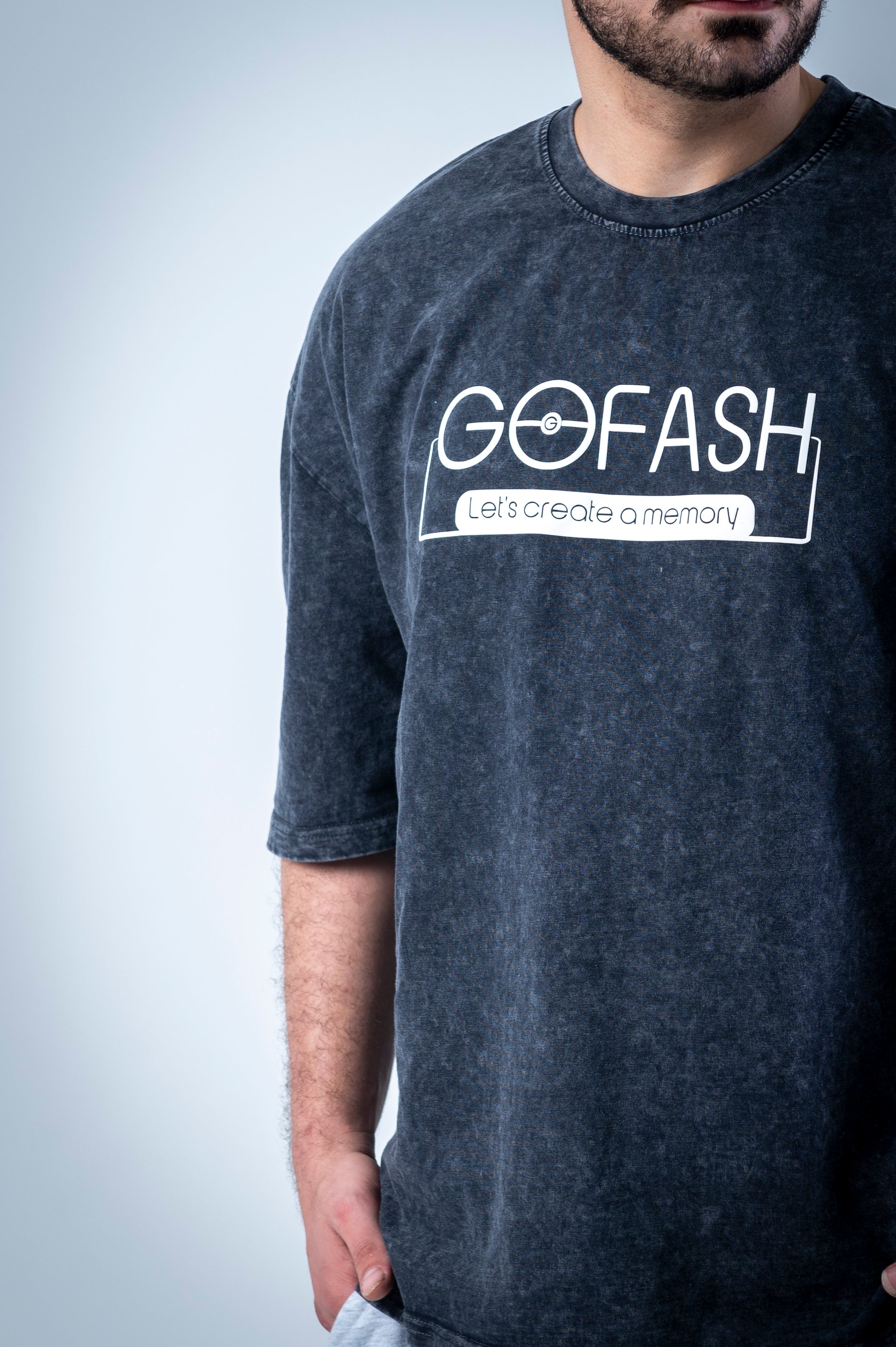 Gofash T-shirt (Washed Black)