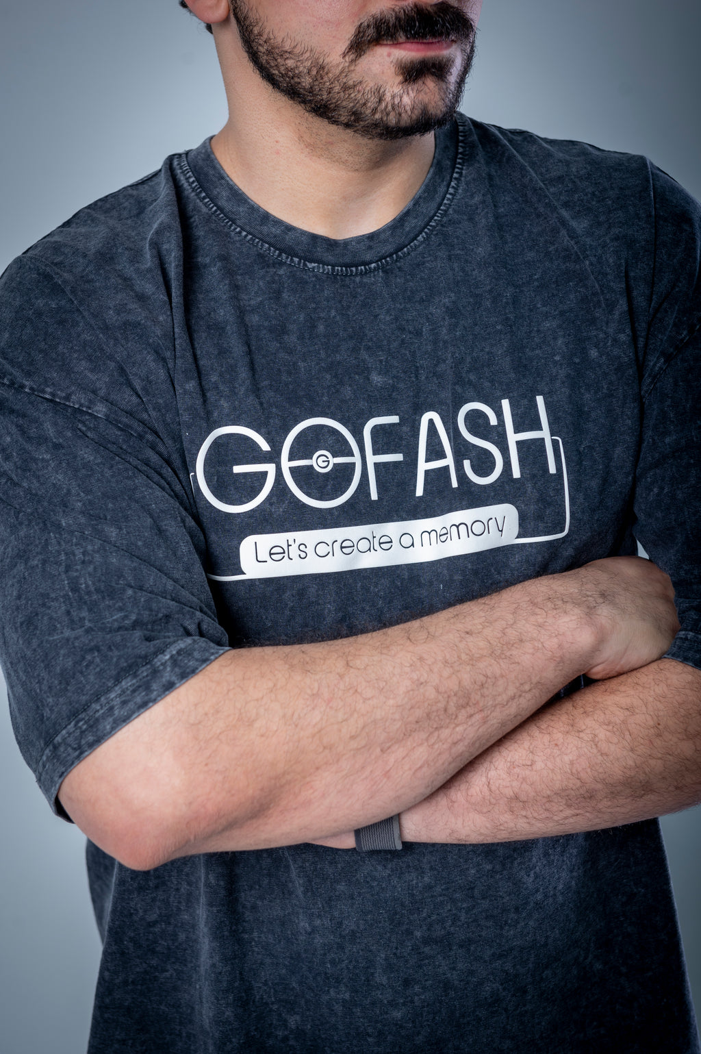 Gofash T-shirt (Washed Black)