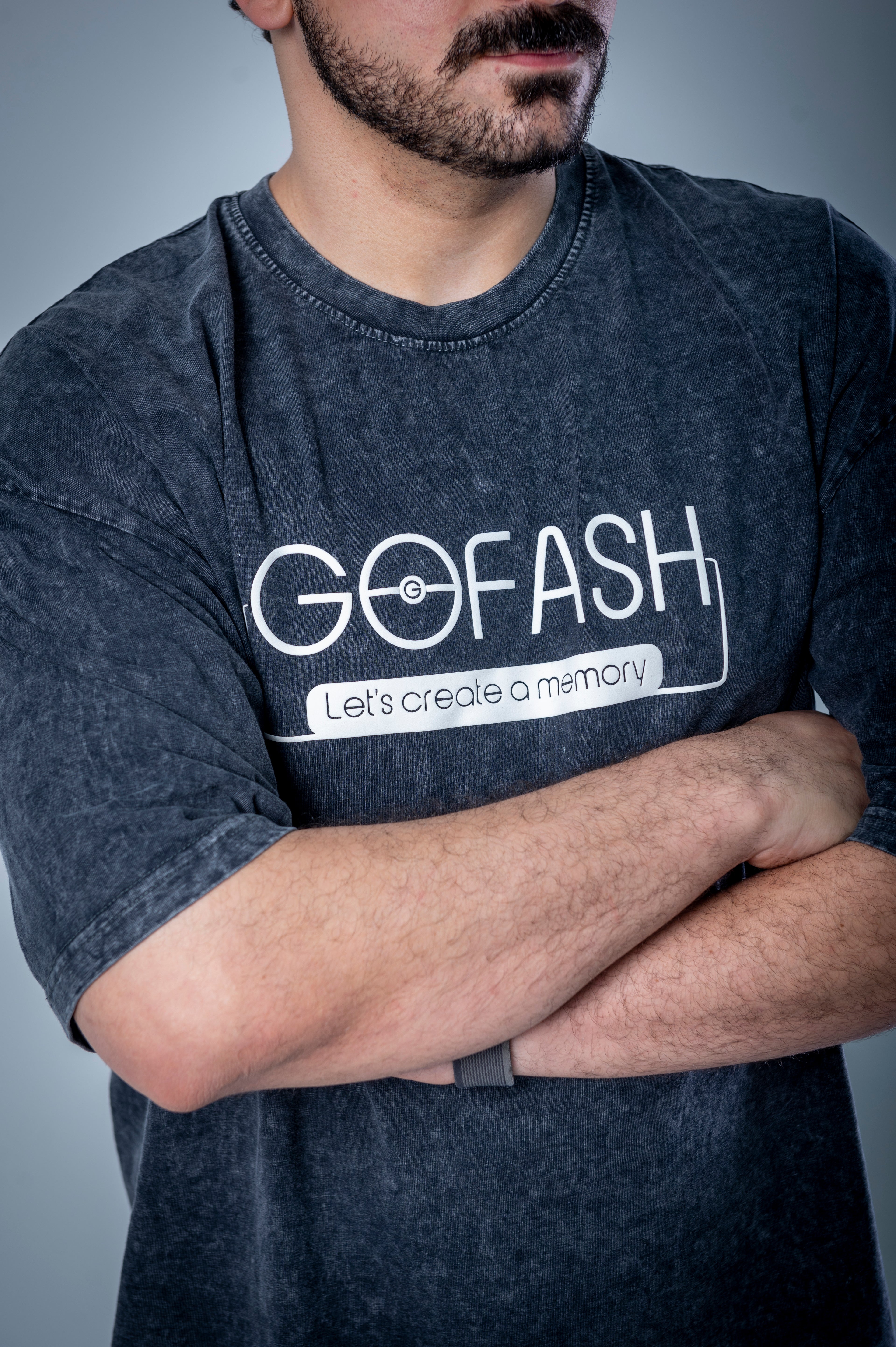 Gofash T-shirt (Washed Black)