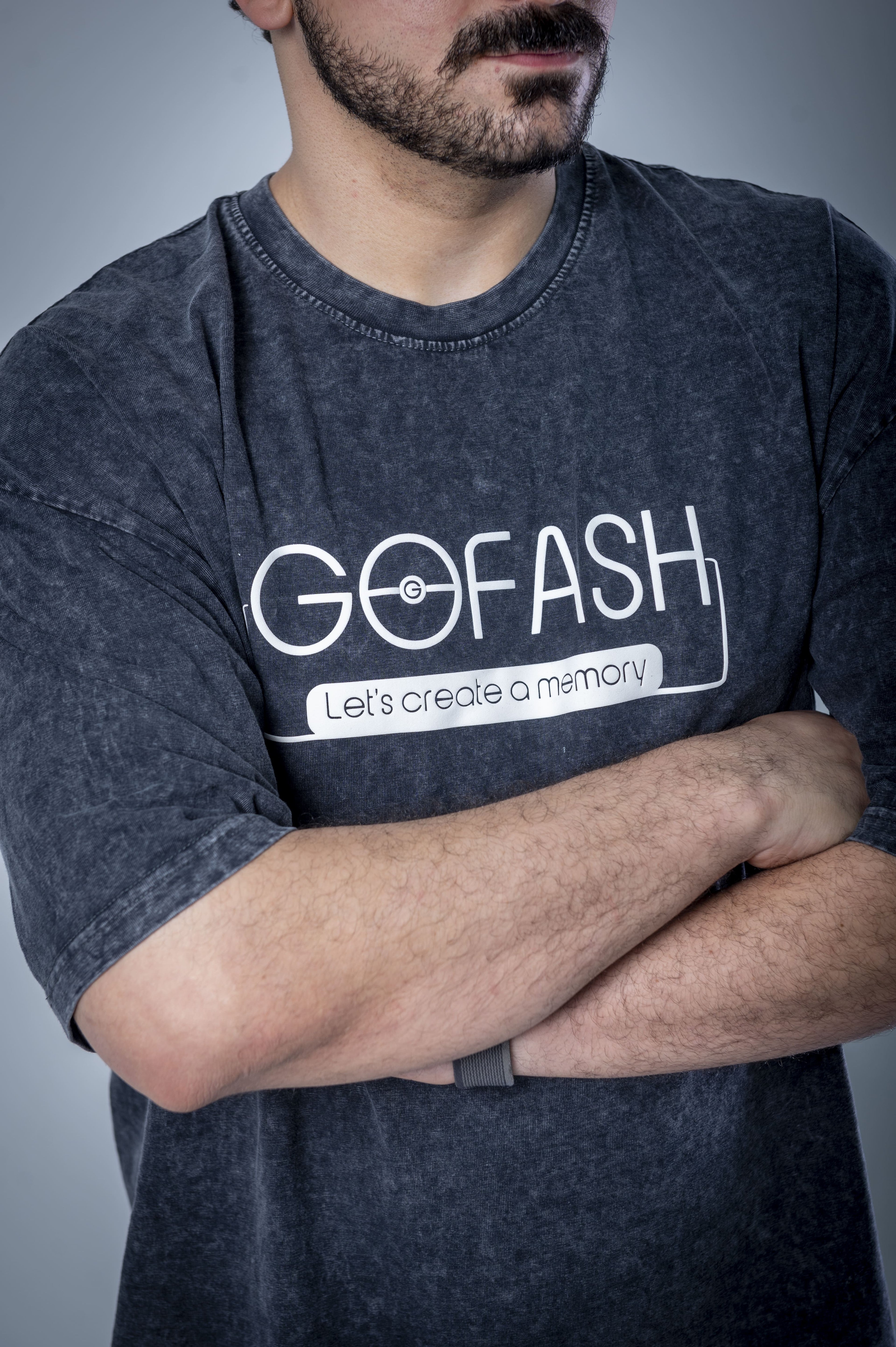 Gofash T-shirt (Washed Black)