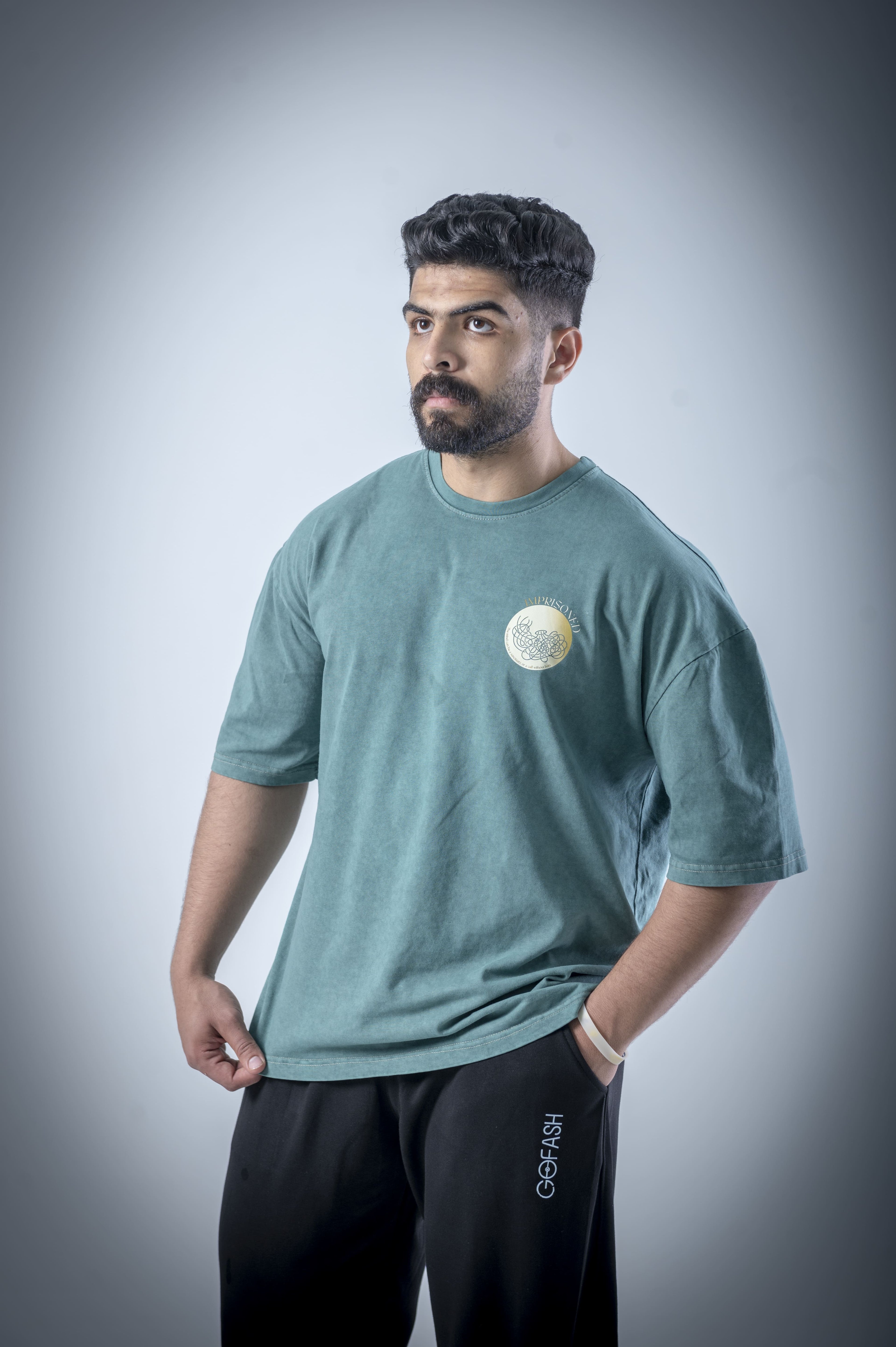 Imprisoned T-shirt (Washed Olive)