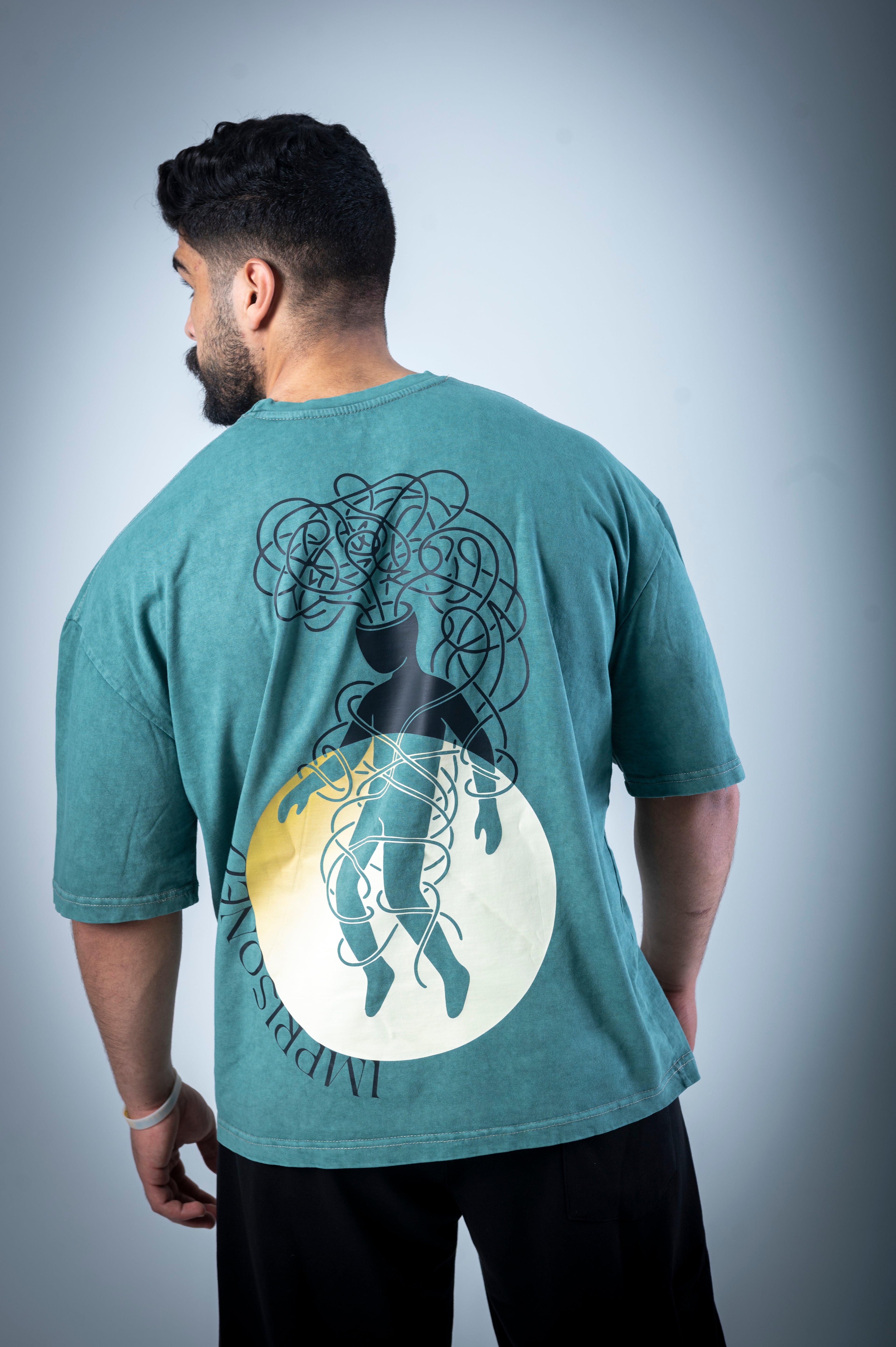 Imprisoned T-shirt (Washed Olive)