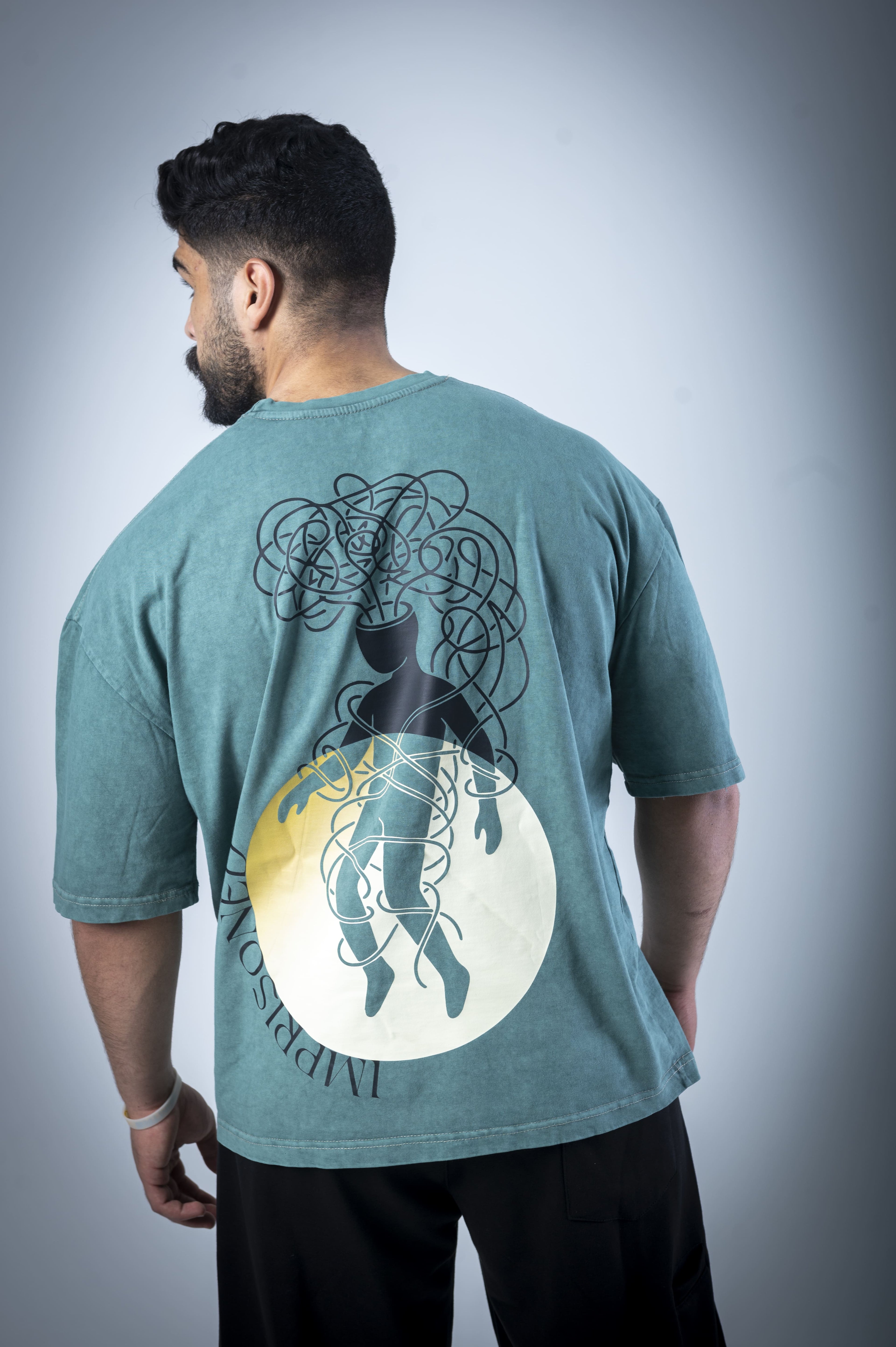 Imprisoned T-shirt (Washed Olive)