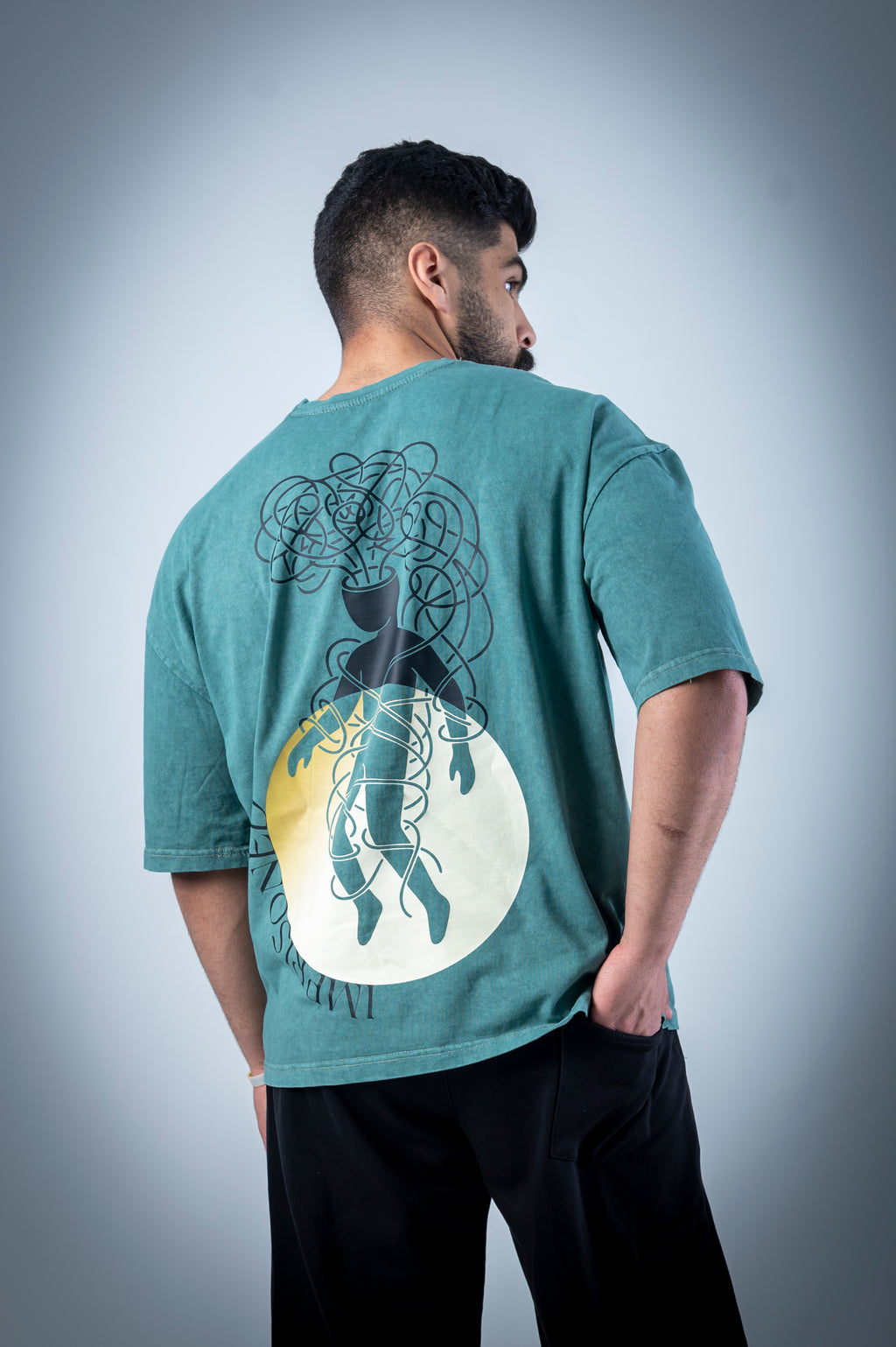 Imprisoned T-shirt (Washed Olive)