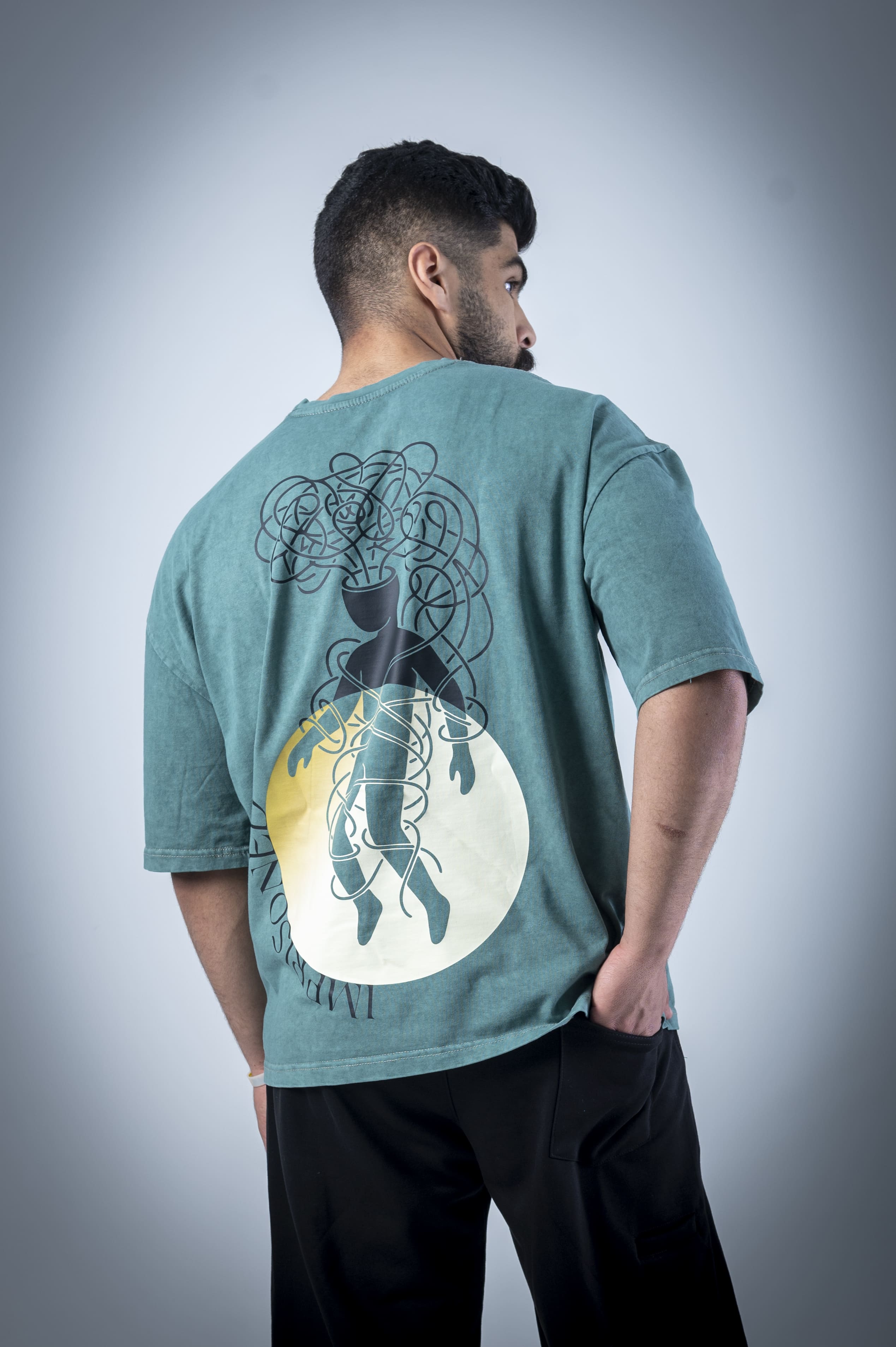 Imprisoned T-shirt (Washed Olive)