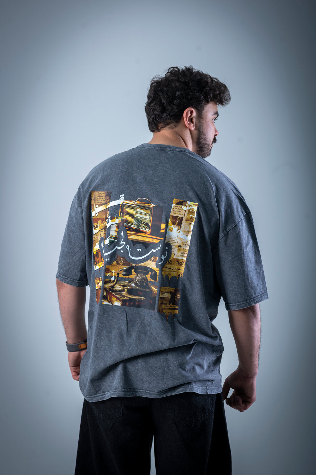 Nostalgic T-shirt (Washed Grey)