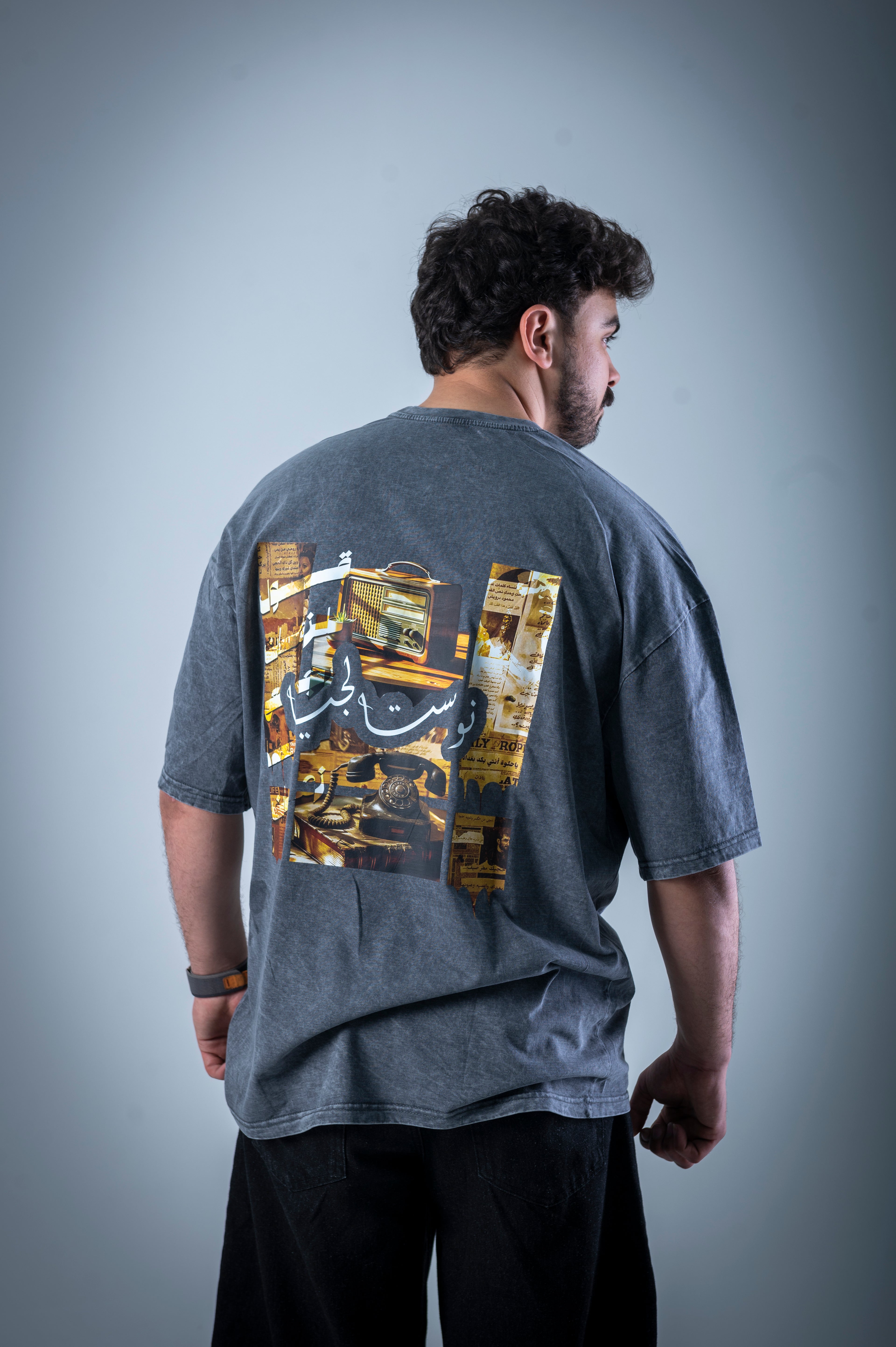 Nostalgic T-shirt (Washed Grey)