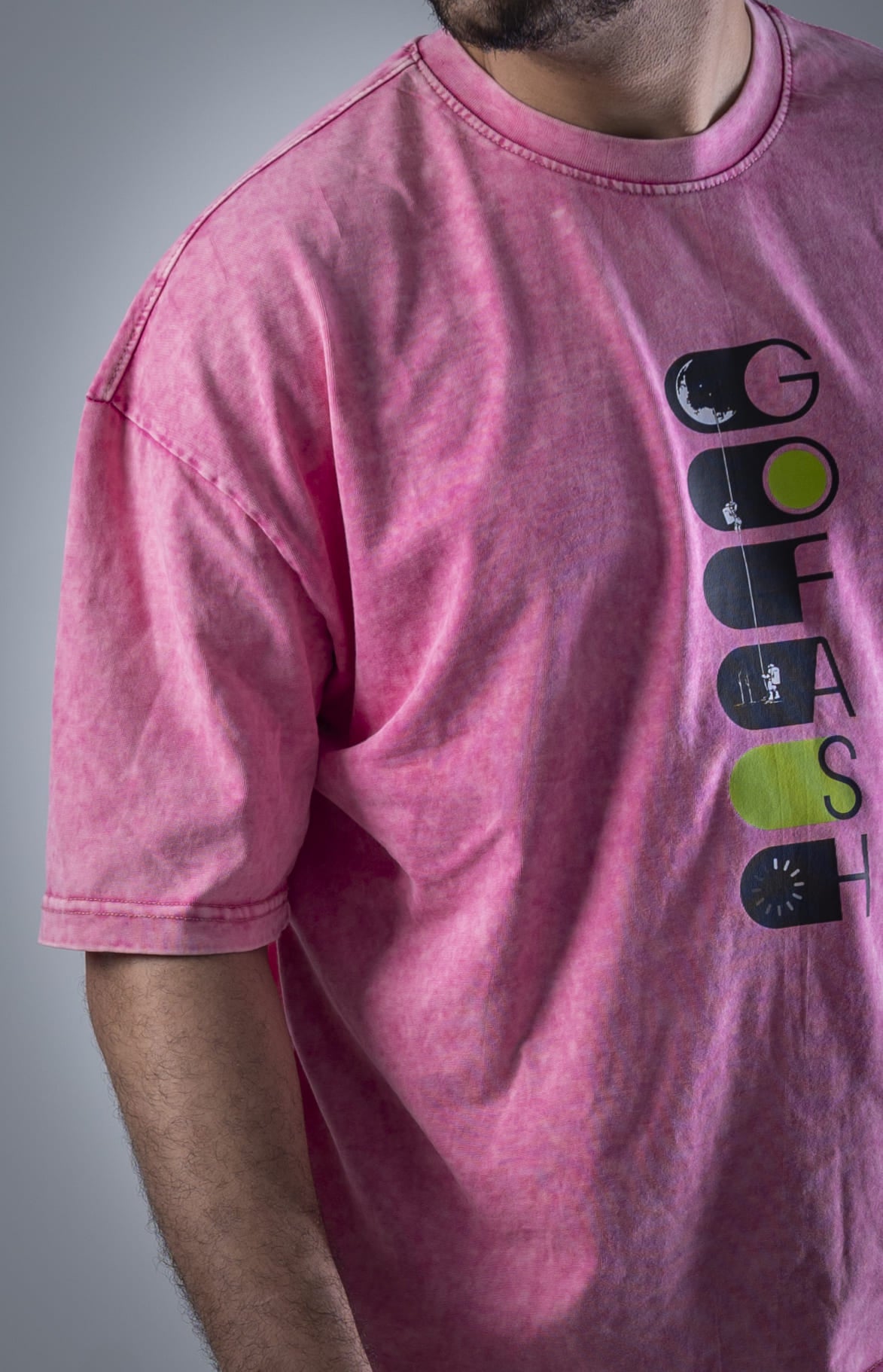 Skyline T-shirt (Washed Pink)