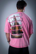 Skyline T-shirt (Washed Pink)