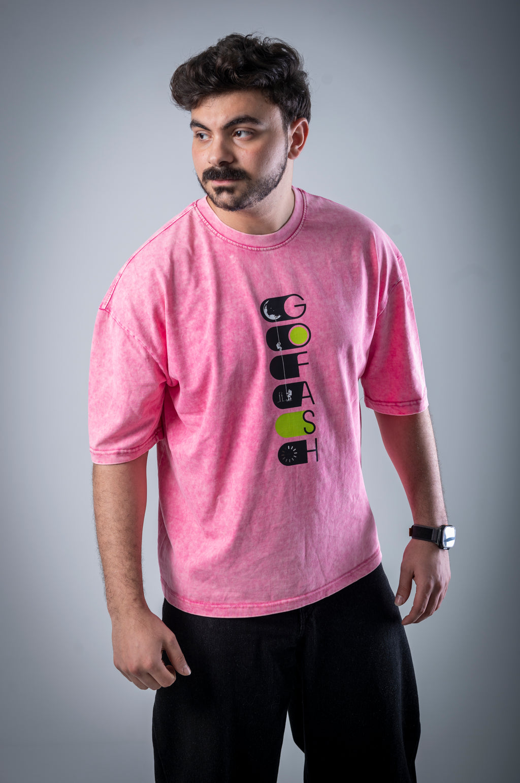 Skyline T-shirt (Washed Pink)
