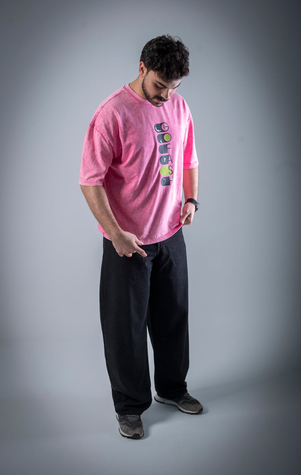 Skyline T-shirt (Washed Pink)