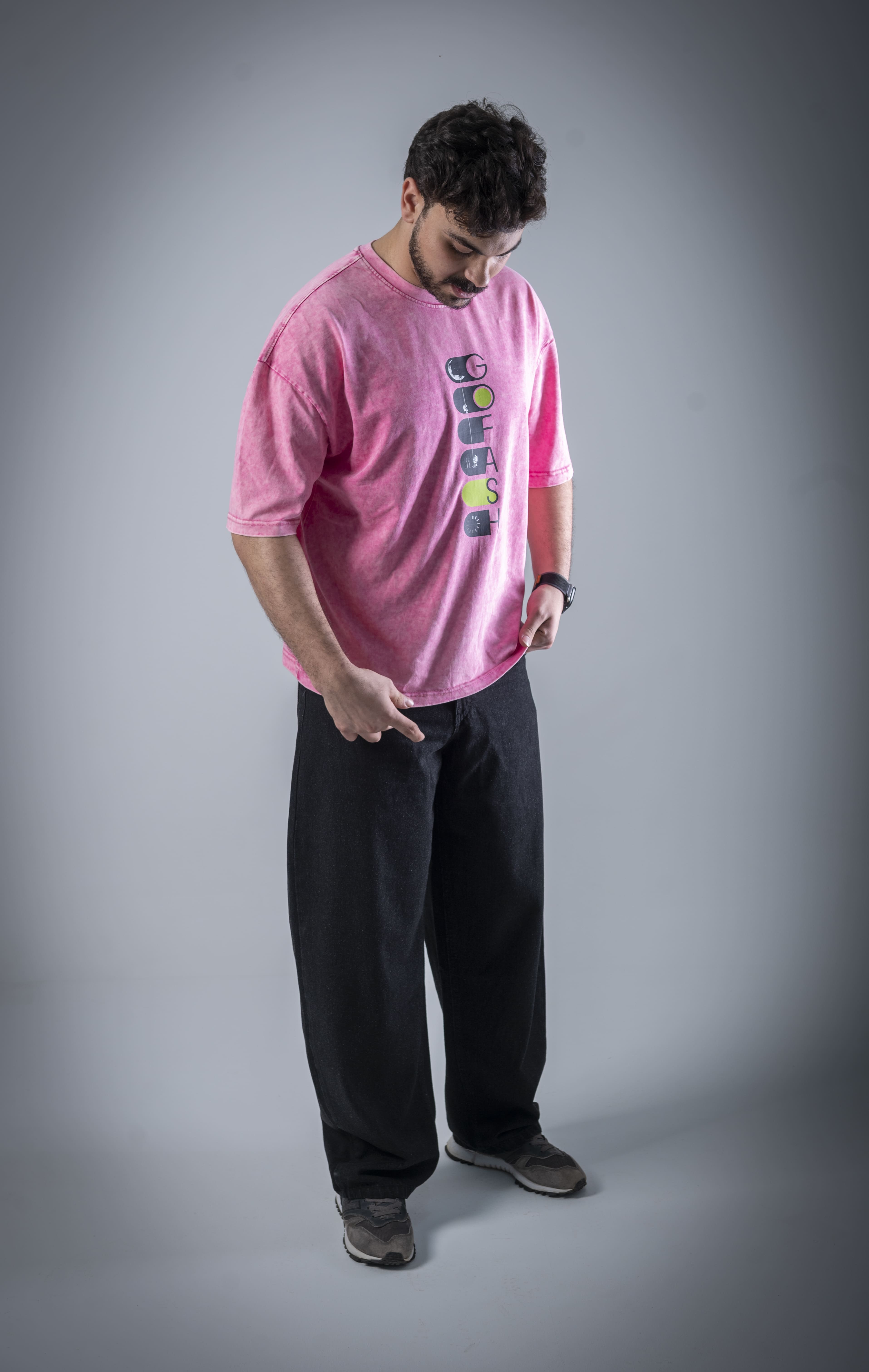 Skyline T-shirt (Washed Pink)
