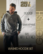 Washed Hoodie Set
