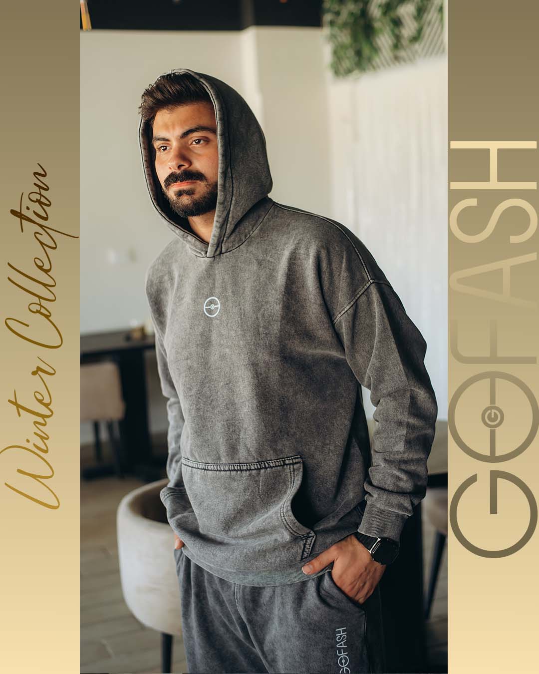 Washed Hoodie Set